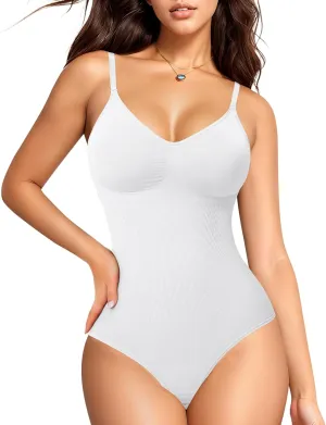 Nebility Shapewear for Women Tummy Control Shapewear Bodysuits Seamless Body Shaper Waist Trainer Snatched Body Suit