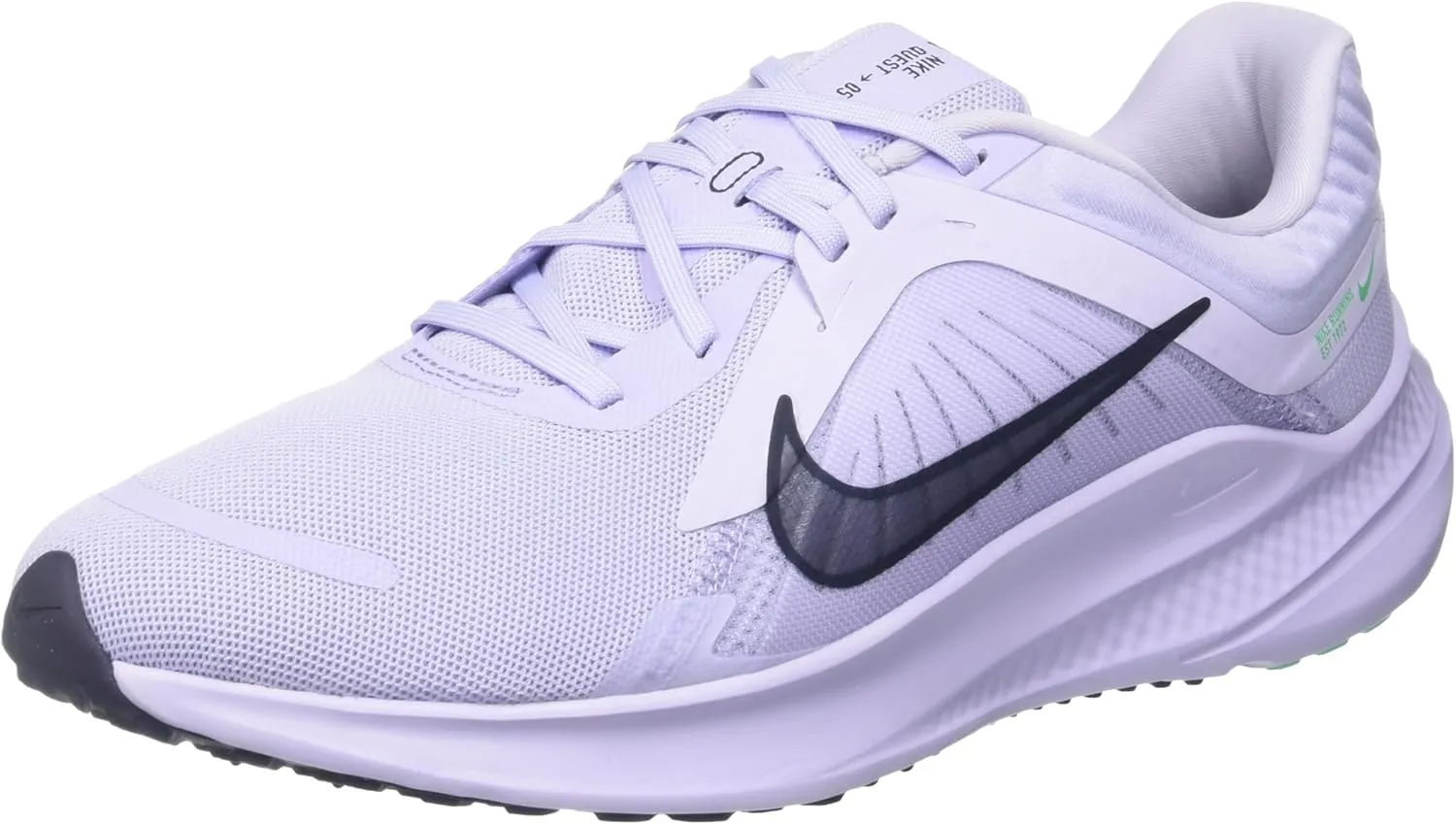 Nike Men's Quest 5 Running Shoe, Oxygen Purple/Gridiron, 10.5 M US
