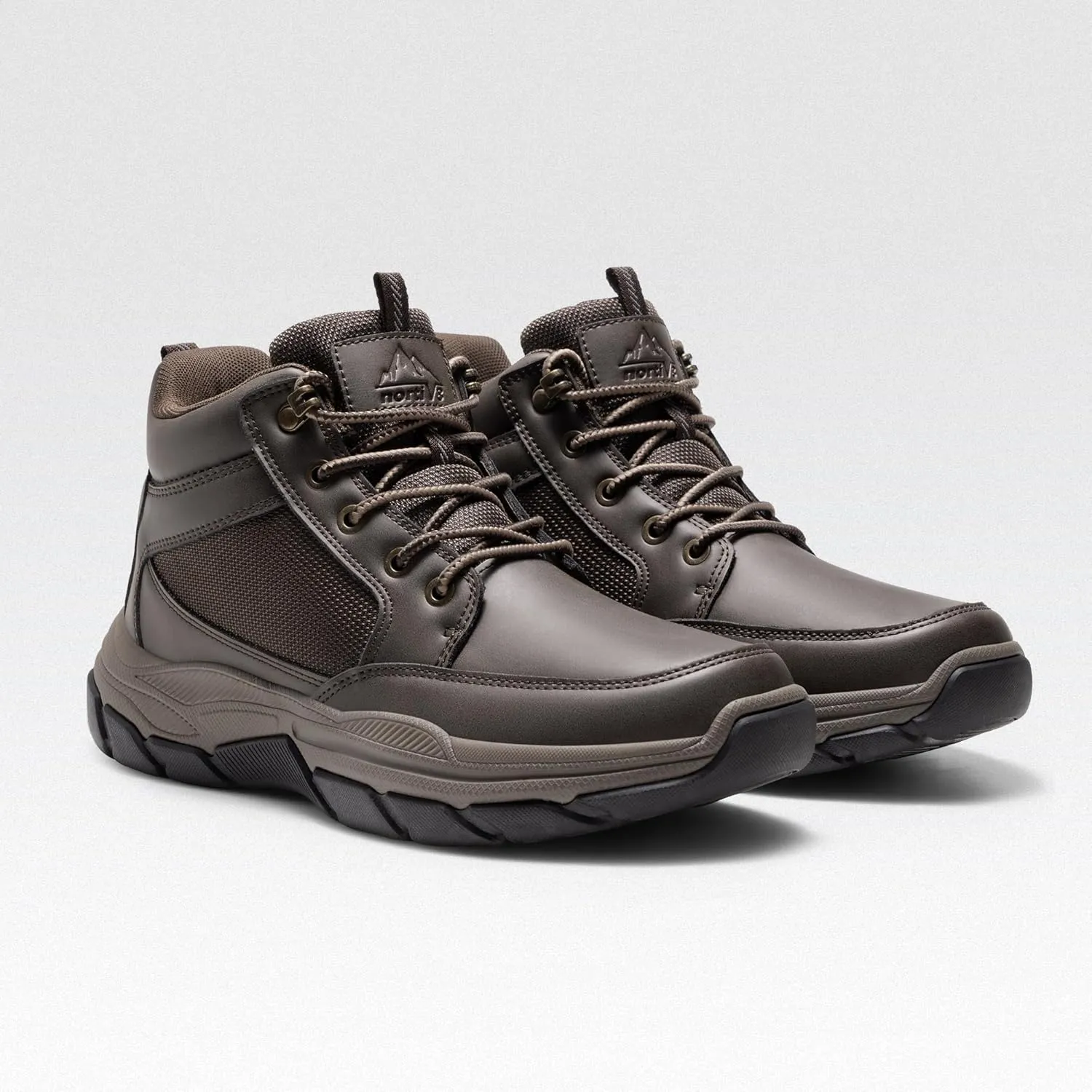 NORTIV 8 Men's Hiking Boots Lightweight Fashion Casual Chukka Ankle Boots Elevation