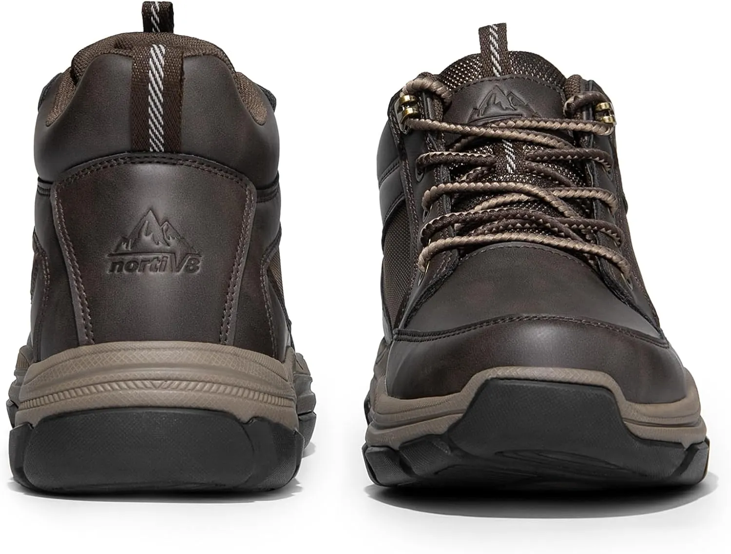 NORTIV 8 Men's Hiking Boots Lightweight Fashion Casual Chukka Ankle Boots Elevation
