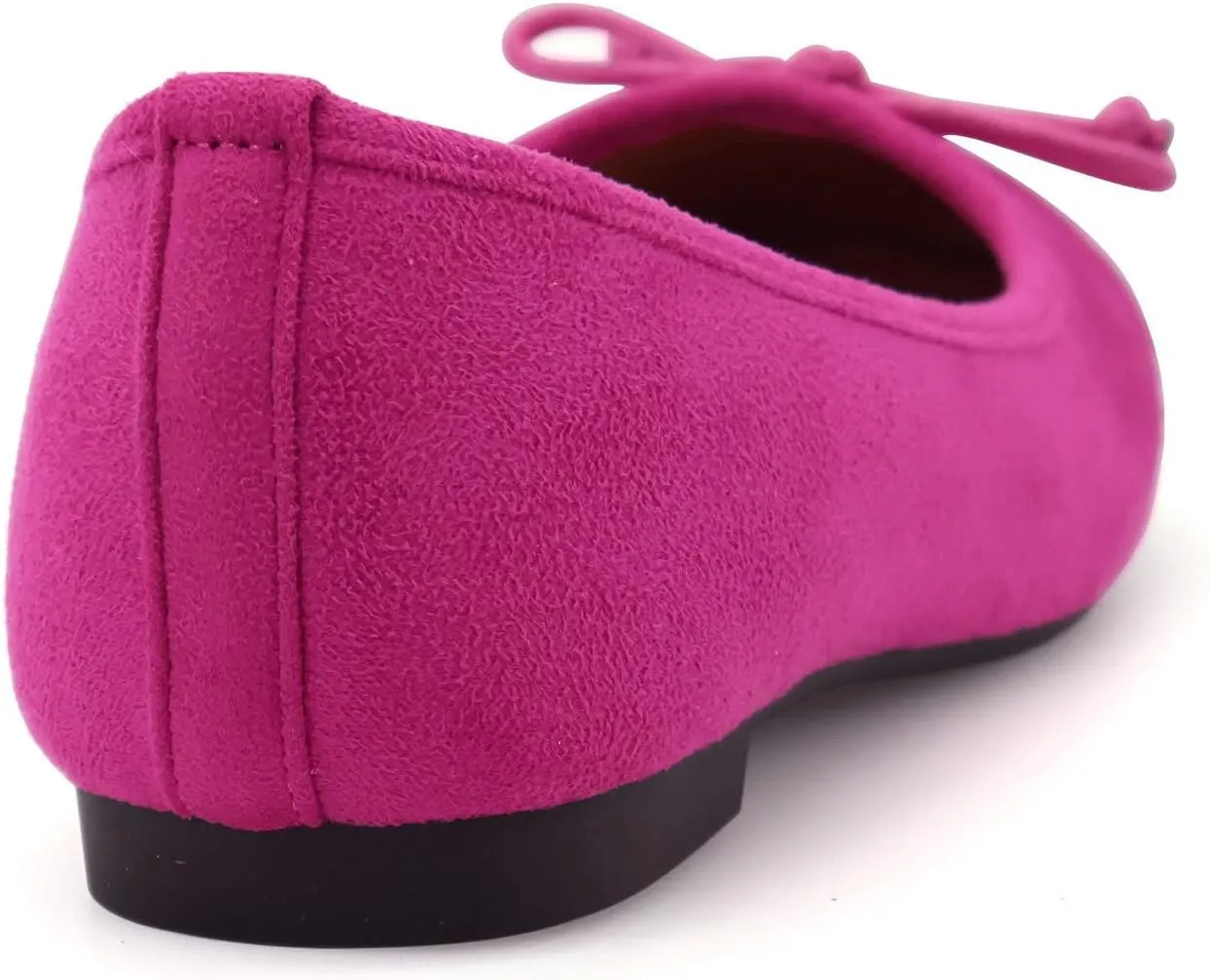 ODORHEISAYO Dress Shoes for Women Office Shoes, Square Toe Ballet Flats Shoes Casual, Cute Bows Flats for Women, Comfort Slip ons Womens Shoes Dressy for Holiday Wedding Work Party