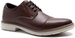 Orthopedic Business Leather Dress Shoes - Arch Support Formal Wingtip Oxford Patent Shoe for Men- Plantar Fasciitis Cap Toe Comfortable Lace Up Oxfords for Tuxedo for Foot Pain Relief