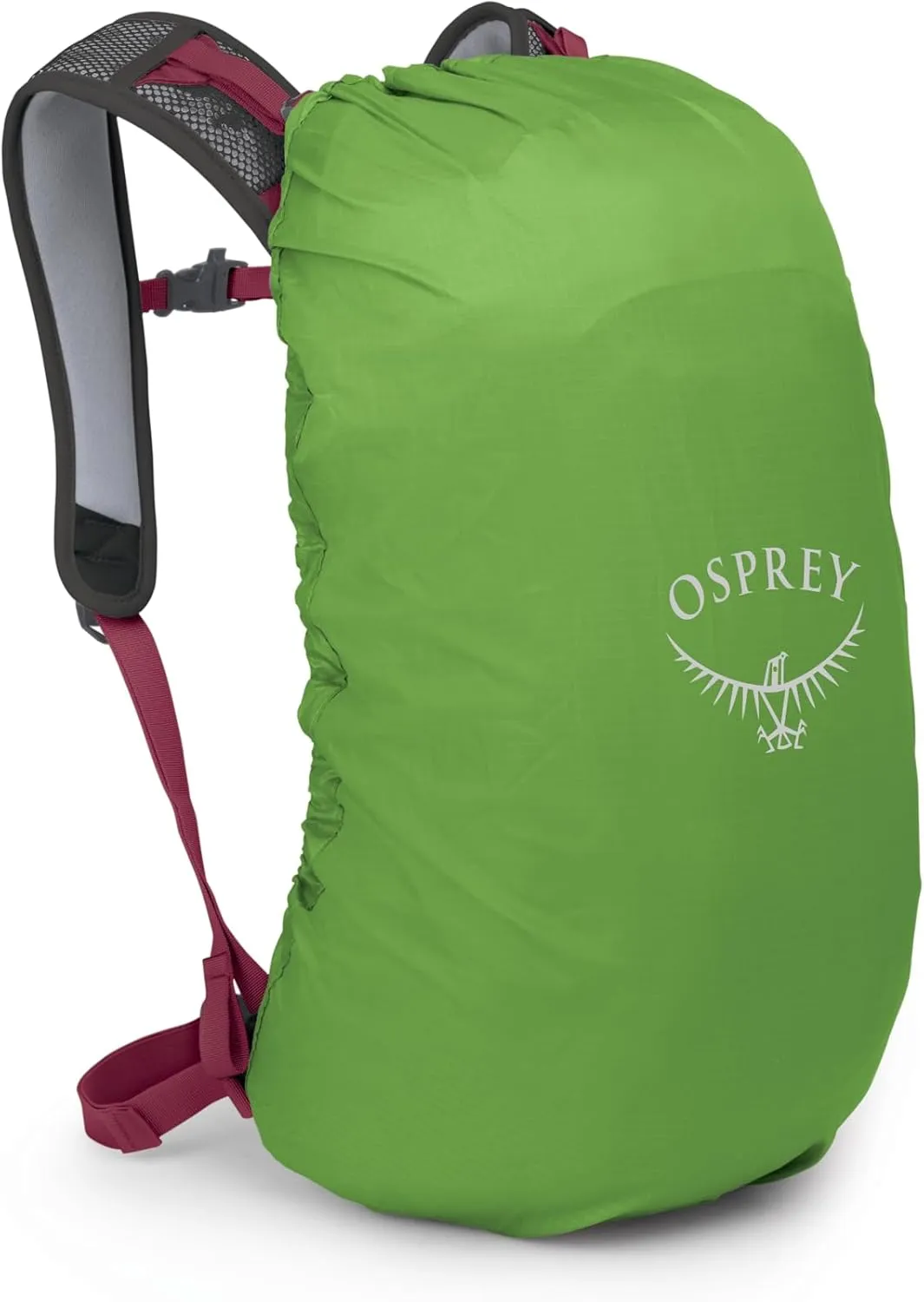 Osprey Hikelite 18L Unisex Hiking Backpack, Chameleon/Black