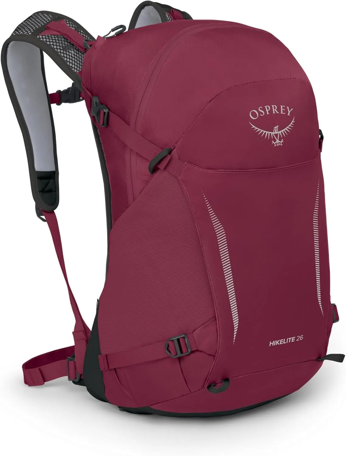Osprey Hikelite 26L Unisex Hiking Backpack, Chameleon/Black
