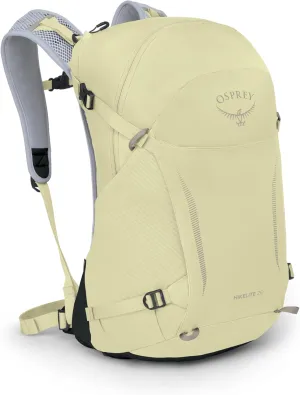 Osprey Hikelite 26L Unisex Hiking Backpack, Stardust Yellow/Gray Wolf
