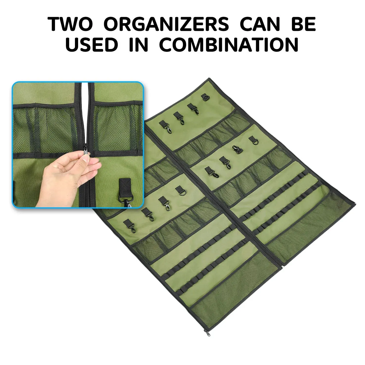 Outdoor Hanging Storage Bag For Camping 10 X 5 X 3 Inch