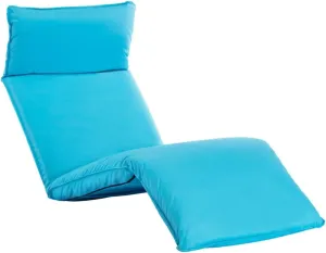 Outdoor Lounge Chair, Chaise Lounge for Patio & Lawn, Outdoor Patio Furniture,Pool Lounge Chairs,for Camping, Lakeside, Foldable Sunlounger Oxford Fabric Blue