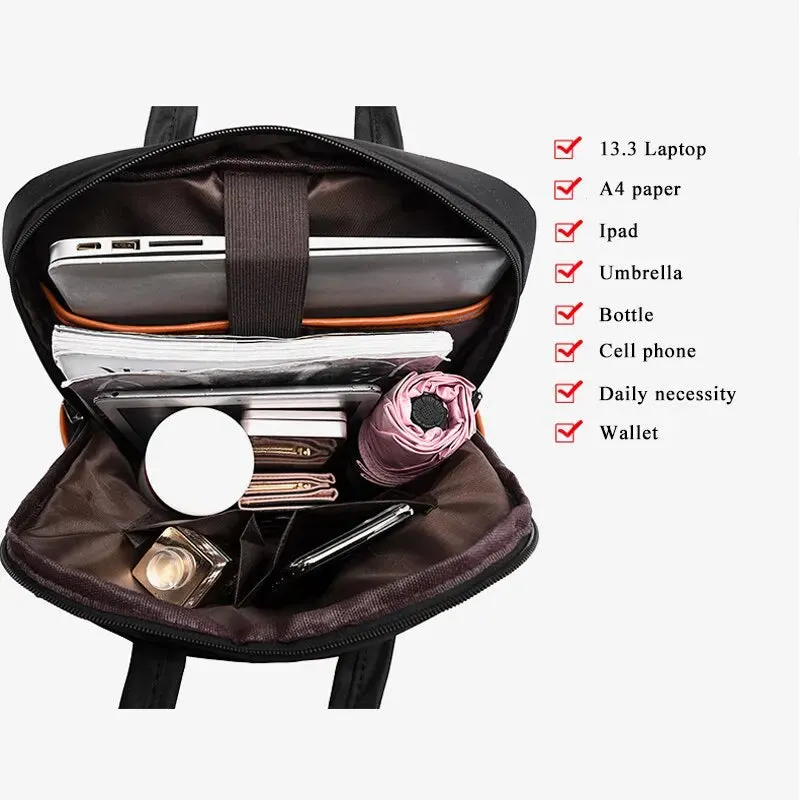 Oxford Backpack for Women on the Go