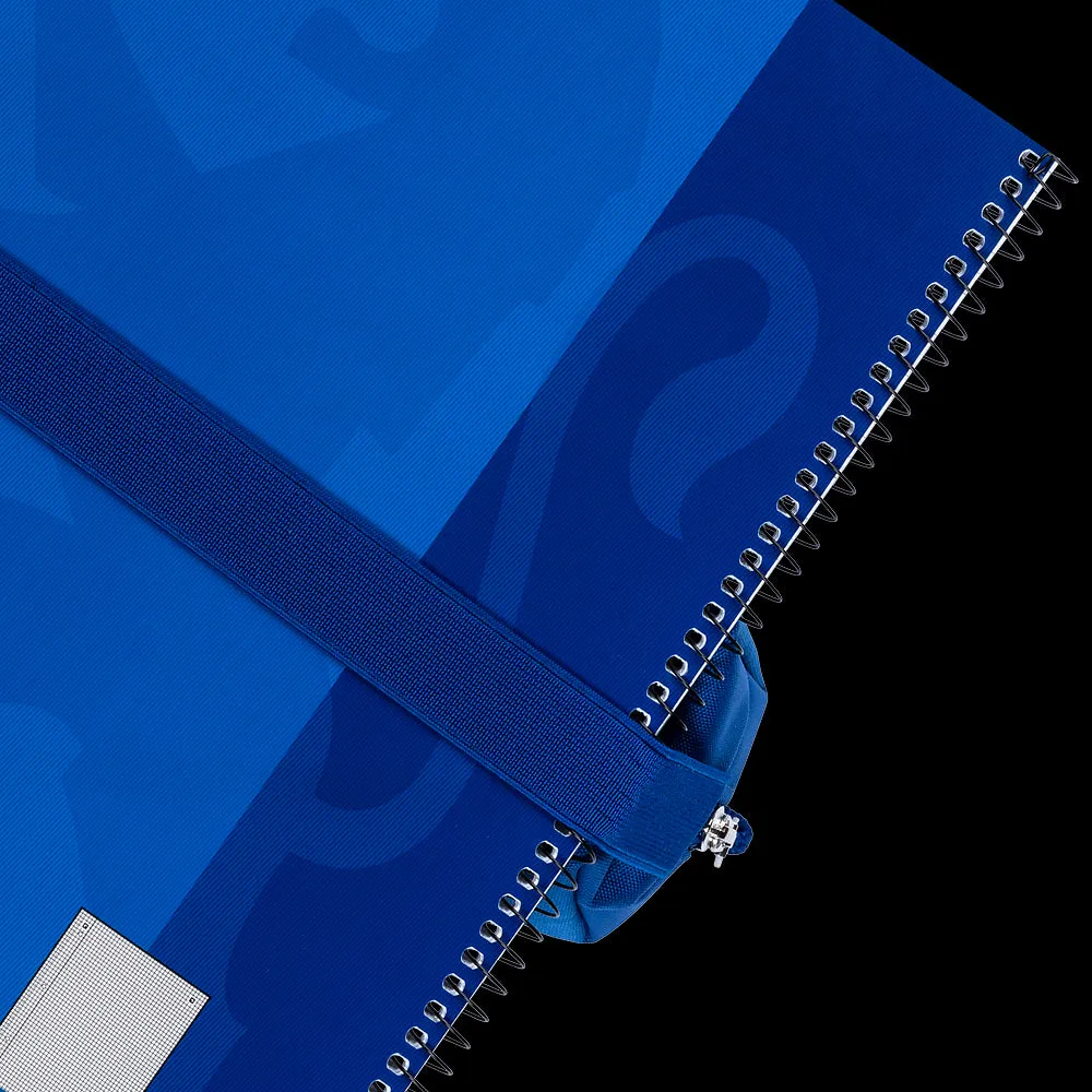 Oxford Blue Large Rectangular Pencil Case