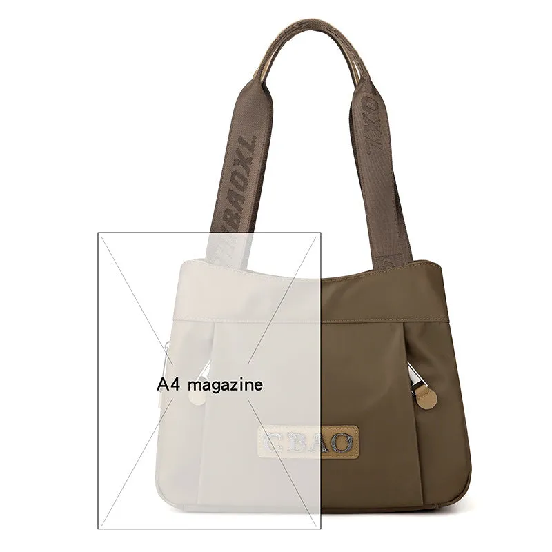 Oxford Cloth Shoulder Bag
