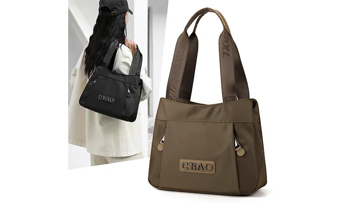 Oxford Cloth Shoulder Bag