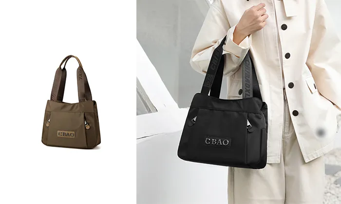 Oxford Cloth Shoulder Bag