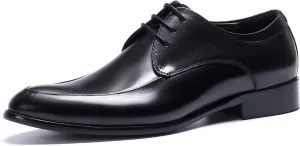 Oxfords Mens Dress Shoes Formal Business Genuine Leather Derby Fashion Casual Tuxedo Wedding Prom Comfortable Walking Shoes for Men