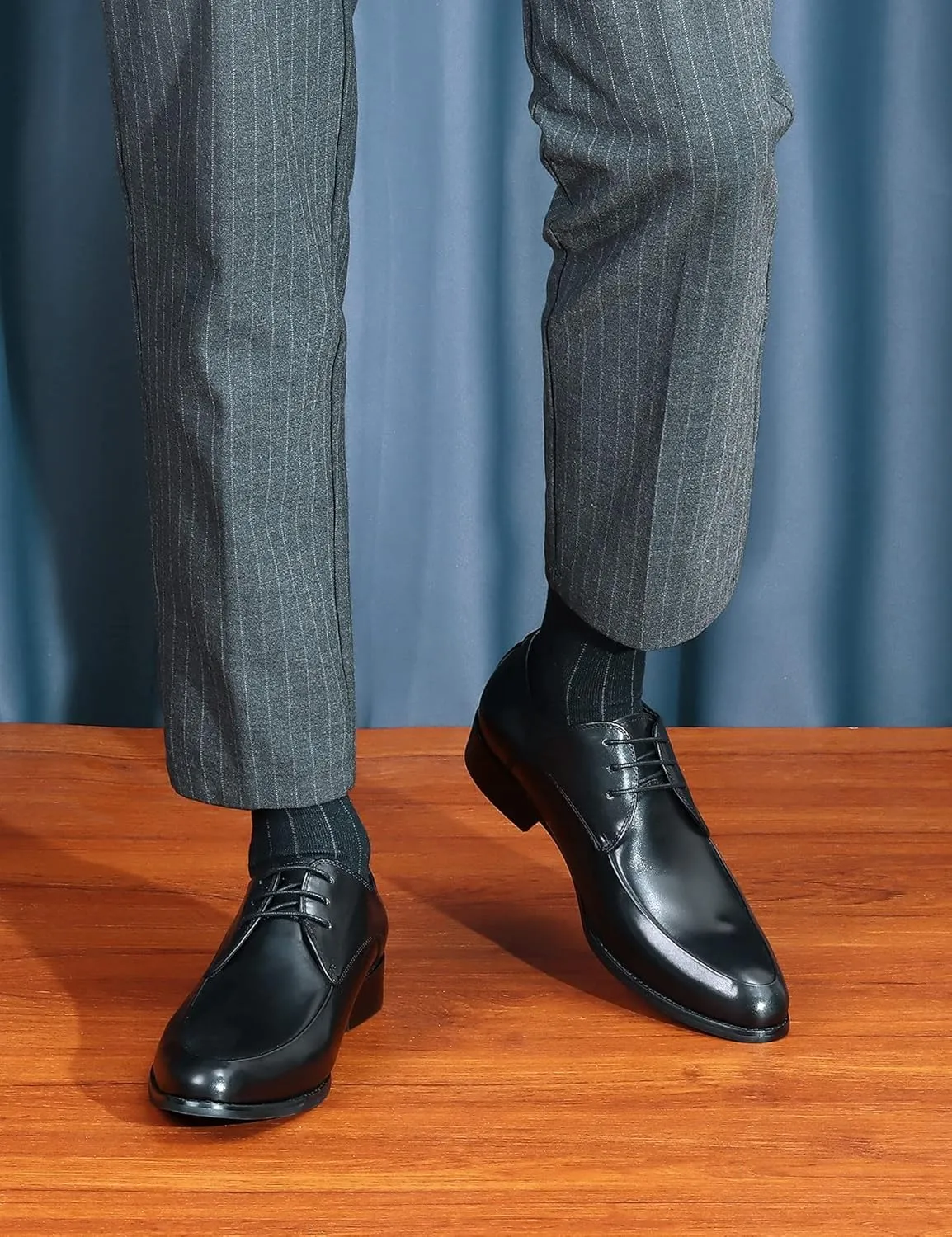 Oxfords Mens Dress Shoes Formal Business Genuine Leather Derby Fashion Casual Tuxedo Wedding Prom Comfortable Walking Shoes for Men