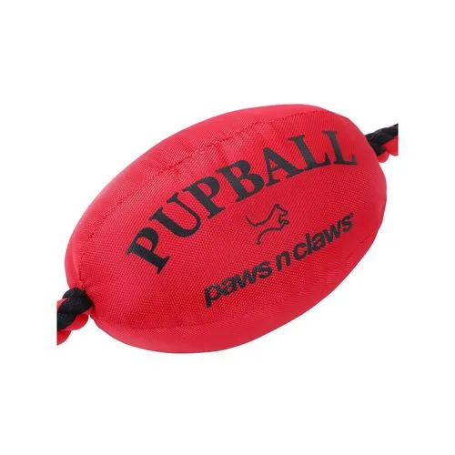 Paws and Claws - Footy Oxford Rope Tugger 75X25X20cm - 2PK