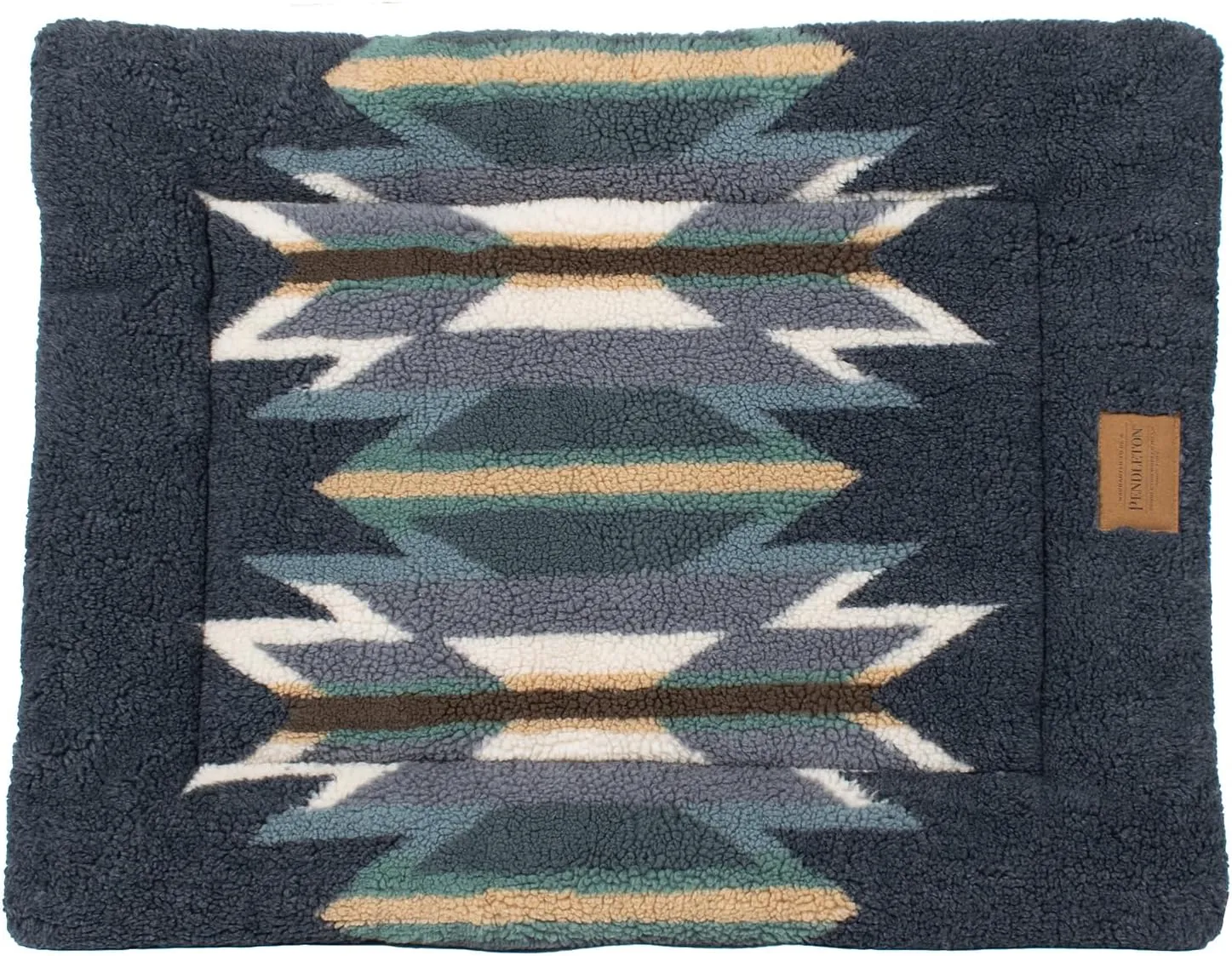 PENDLETON Berber Comfort Cushion Dog Bed - Wyeth Trail Oxford, S