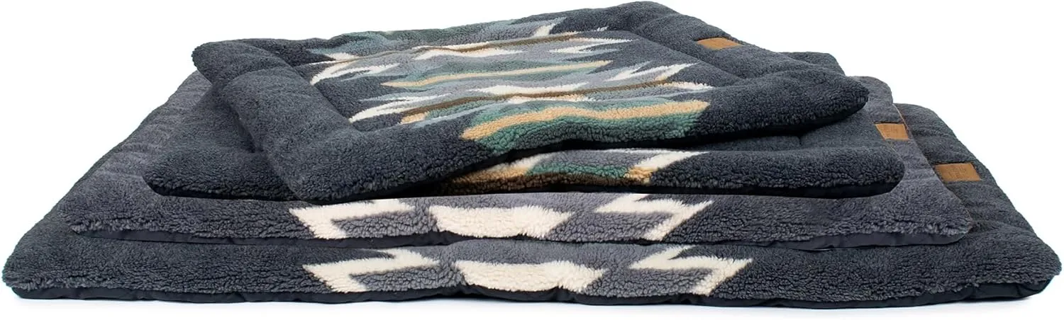 PENDLETON Berber Comfort Cushion Dog Bed - Wyeth Trail Oxford, S