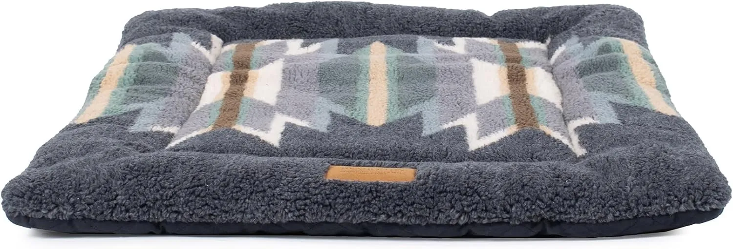 PENDLETON Berber Comfort Cushion Dog Bed - Wyeth Trail Oxford, S