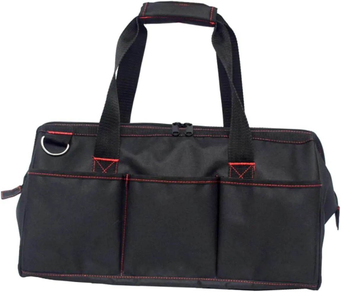 POPETPOP Electrician's Tool Bag Organizer Waterproof Pouch Shoulder Strap Oxford Cloth