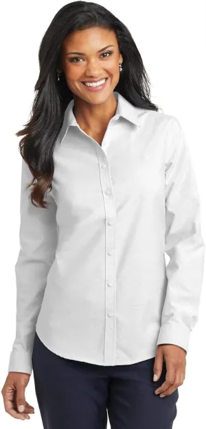 Port Authority Women's SuperPro Oxford Button-Down Shirt