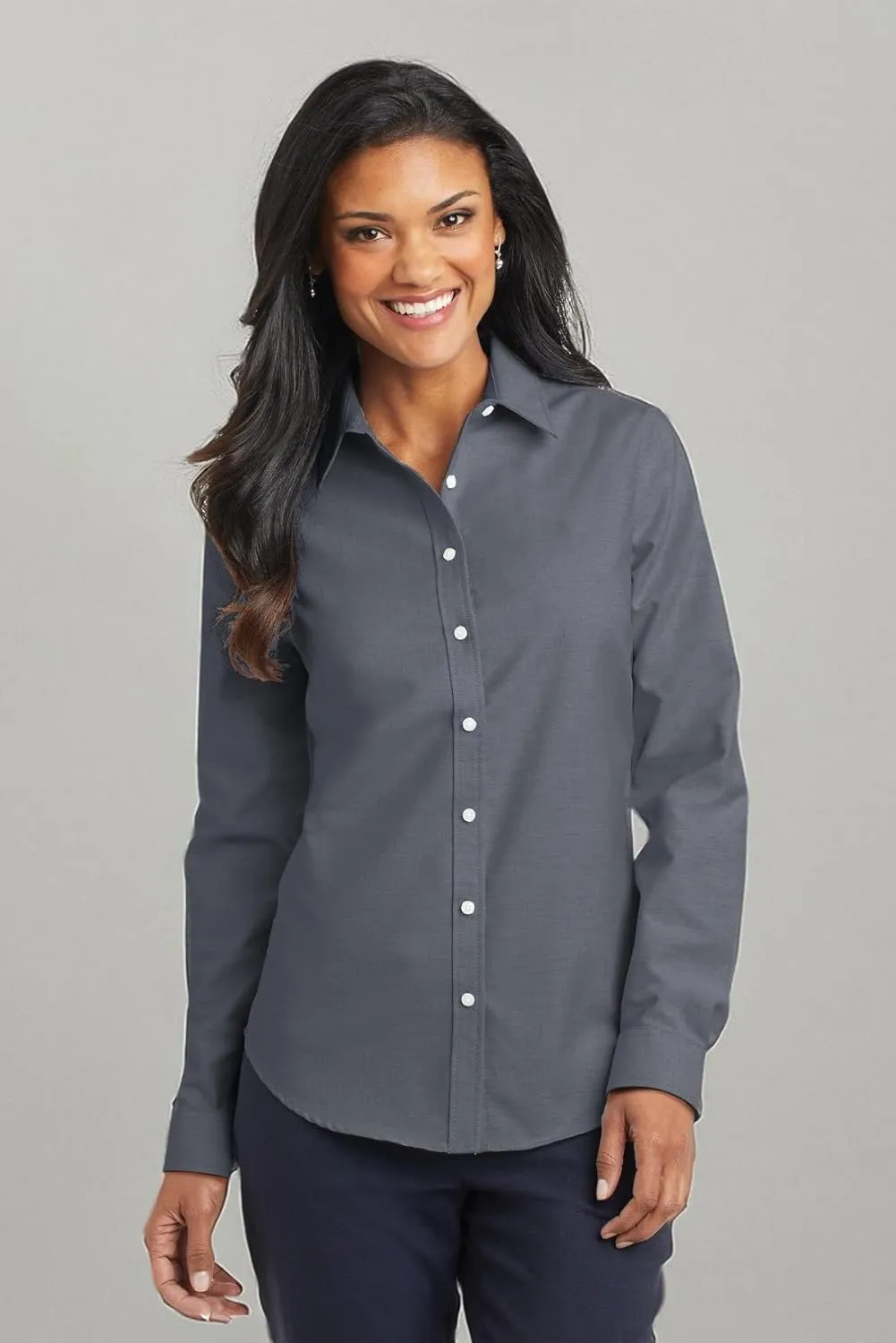 Port Authority Women's SuperPro Oxford Button-Down Shirt