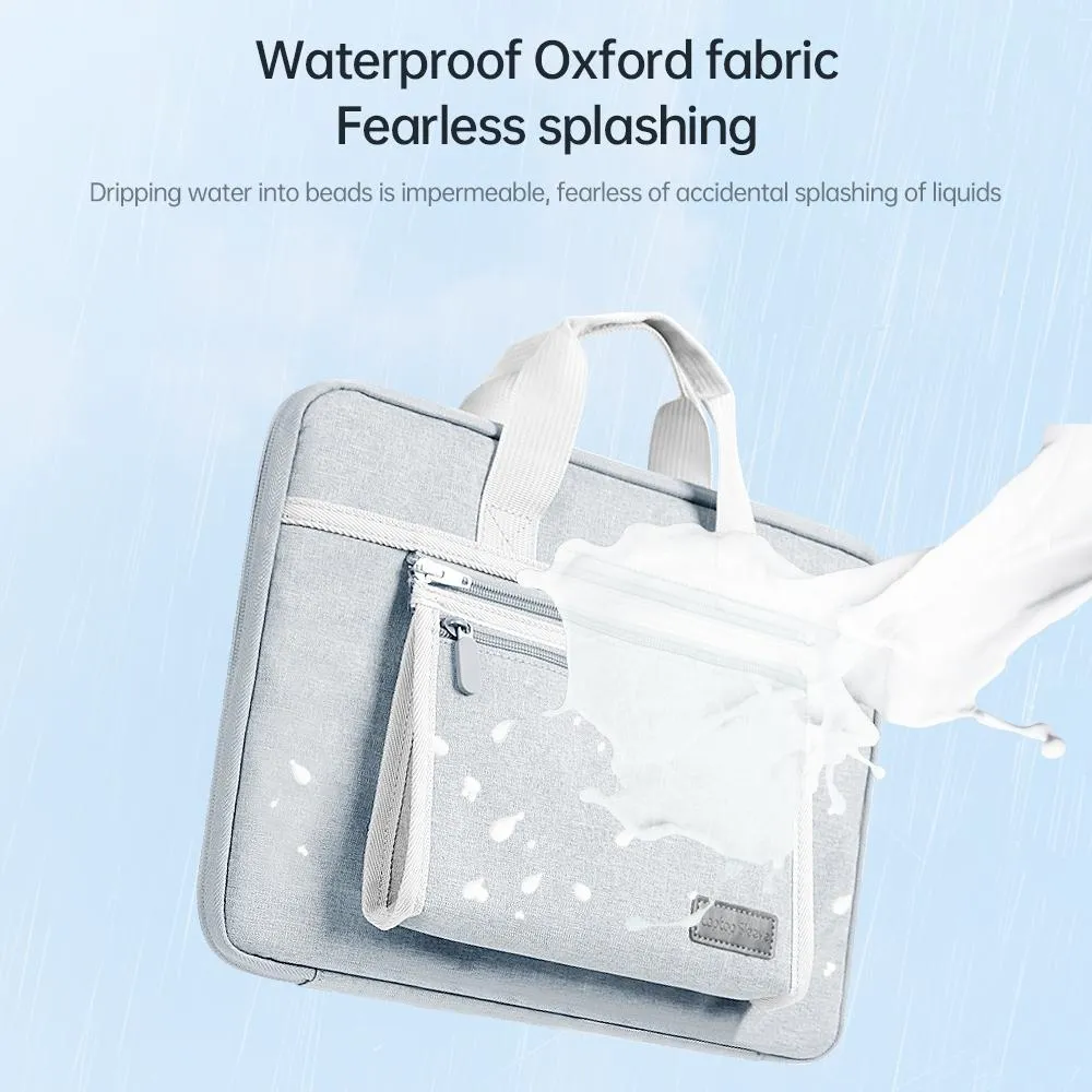 Portable Oxford Laptop Bag - Durable Fabric Multiple Colours - Dark Blue
