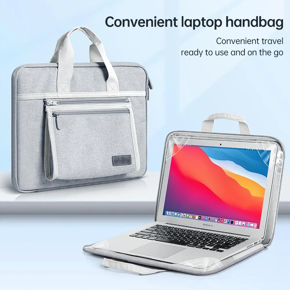 Portable Oxford Laptop Bag - Durable Fabric Multiple Colours - Dark Blue