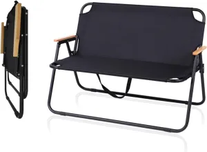 ptlsy Camping Chair with Adjustable Shade Canopy, Portable Folding Chair for Adults, Heavy Duty Outdoor Sports, Beach, Camping, Fishing - Phone & Cup Holder, Cooler Bag, Supports 330LBS