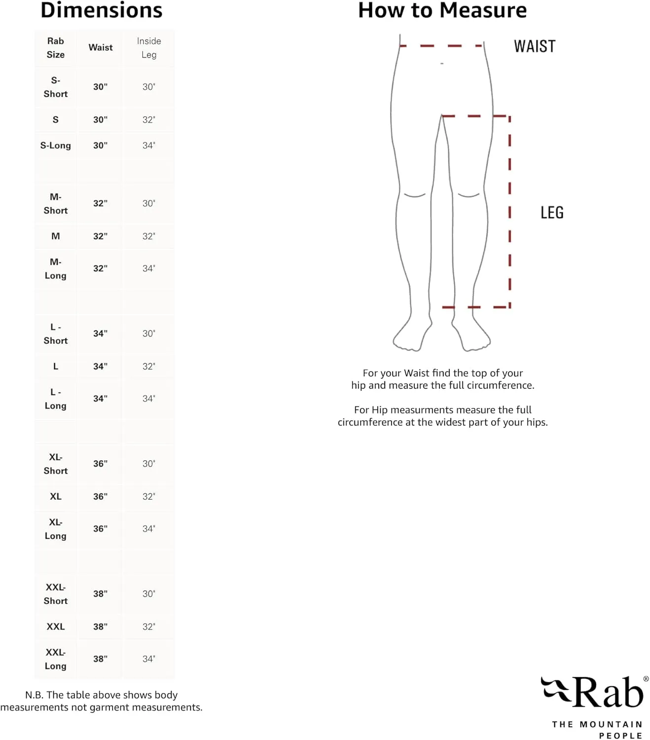 Rab Men's Incline Hiking Pants, Lightweight Stretch for Climbing, Trekking, Mountain