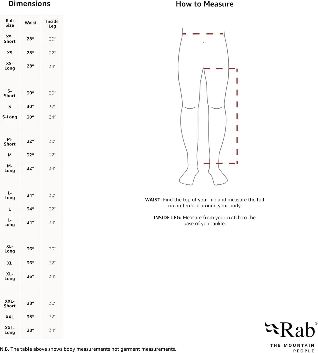 Rab Men's Incline Hiking Pants, Lightweight Stretch for Climbing, Trekking, Mountain