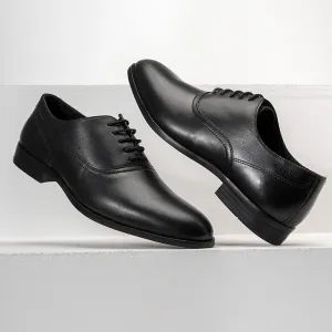 Red Tape Formal Oxford Shoes for Men |Refined Round-Toe Shaped Real Leather Shoes with Low-cut Pattern