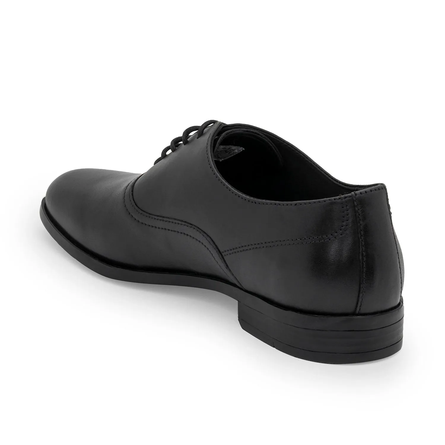 Red Tape Formal Oxford Shoes for Men |Refined Round-Toe Shaped Real Leather Shoes with Low-cut Pattern