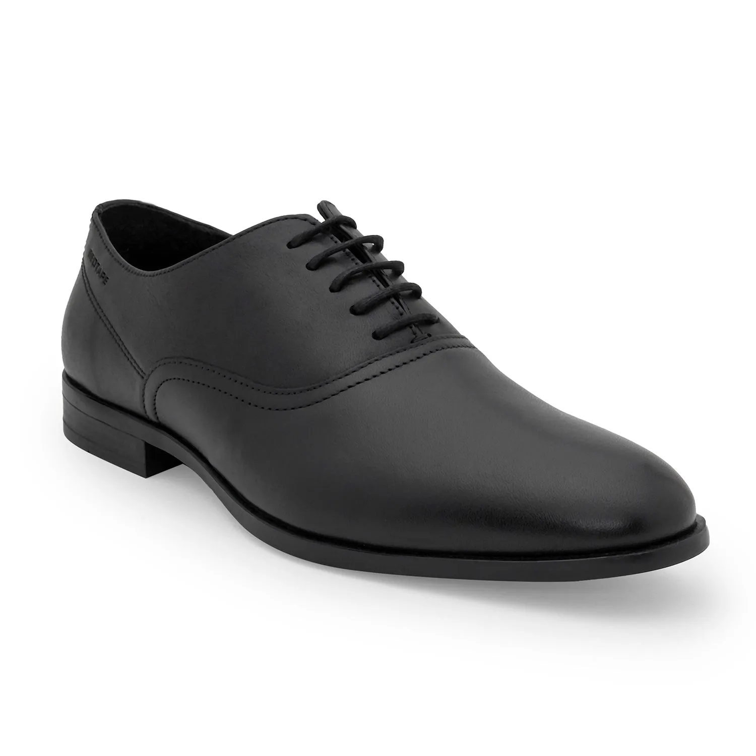 Red Tape Formal Oxford Shoes for Men |Refined Round-Toe Shaped Real Leather Shoes with Low-cut Pattern