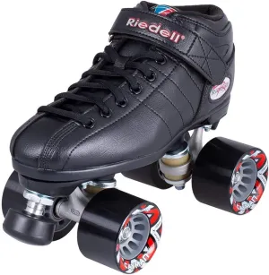 Riedell R3 Roller Skates - Quad Roller Skate for Indoor/Outdoor