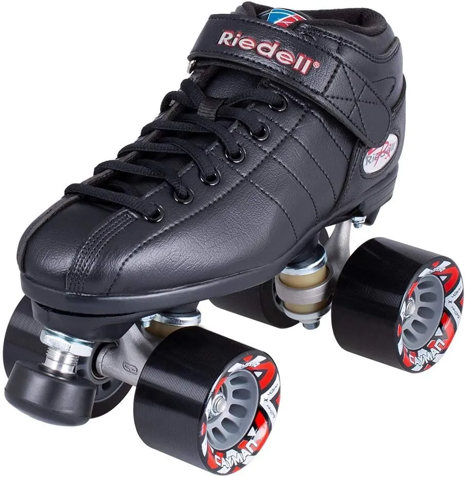 Riedell R3 Roller Skates - Quad Roller Skate for Indoor/Outdoor