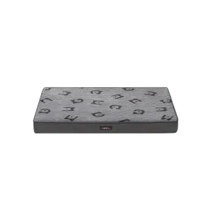 Rootz Orthopedic Dog Bed - Pet Bed - Memory Foam Bed - Dove Grey - Flannel & Oxford Fabric - 91cm x 68cm x 8cm-Key Benefits