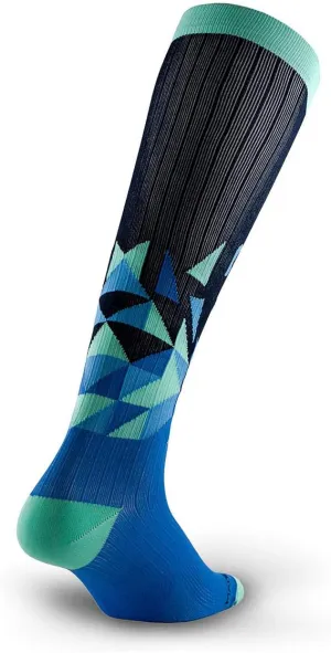 Running Marathon Socks - Calf-Length Travel and Sports Compression Socks for Foot and Ankle Support