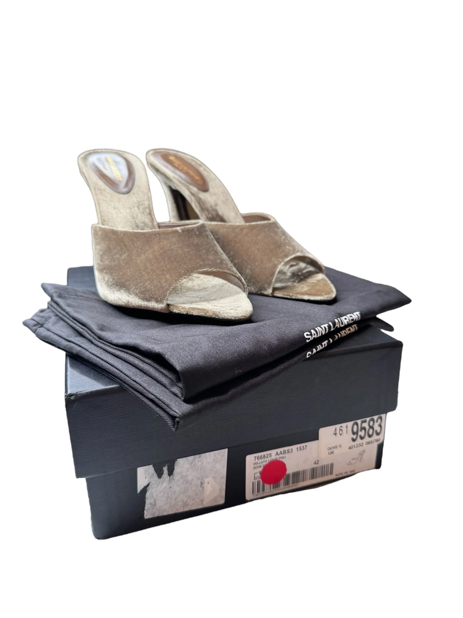 Saint Laurent Suite Mule Sandal (42/12)