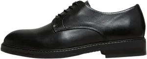 SELECTED FEMME Men's Slhblake Leather Derby Shoe Noos, Black, 7.5