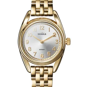 Shinola 30mm Derby Gold PVD S0120266183