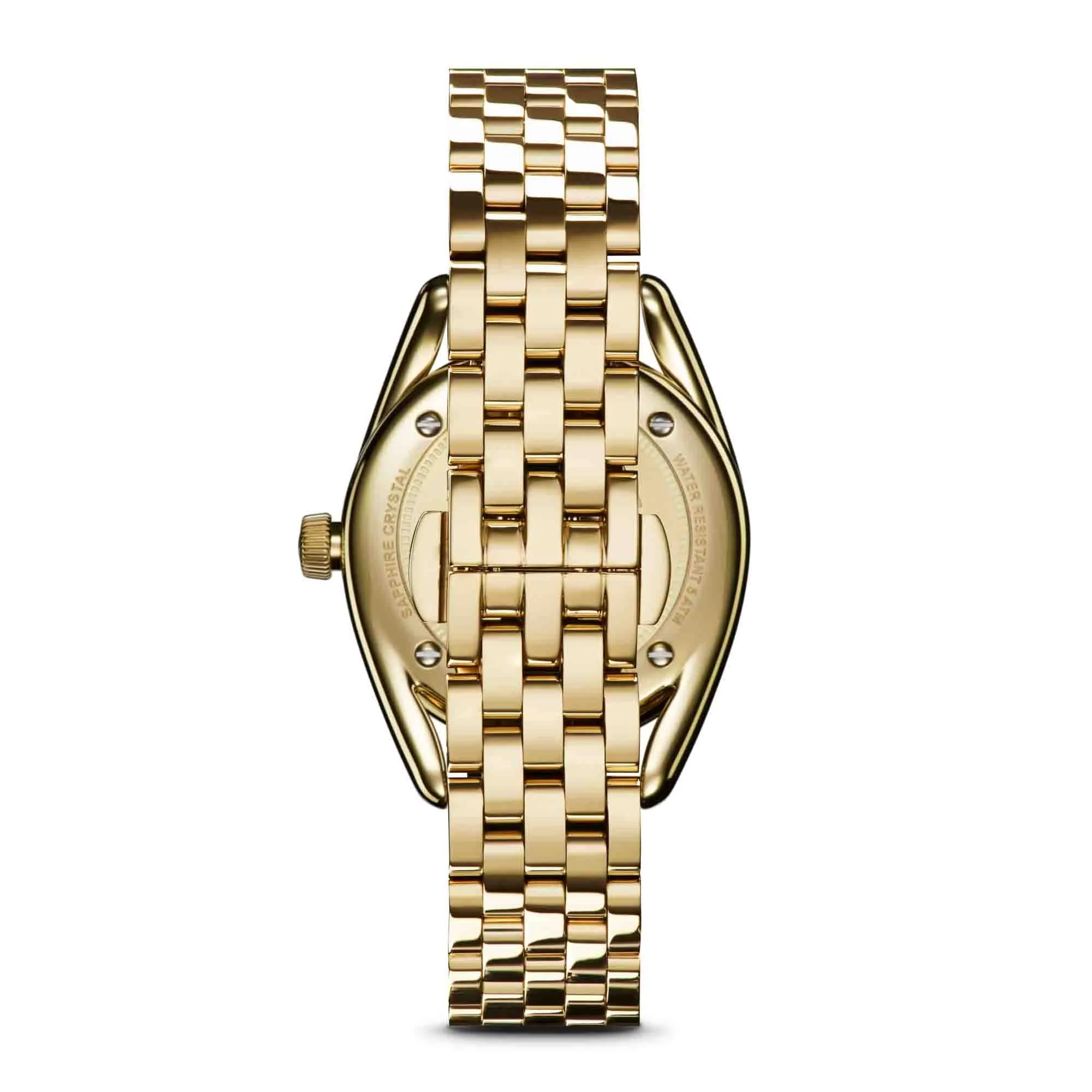 Shinola The Derby 30mm Petoskey Stone SS