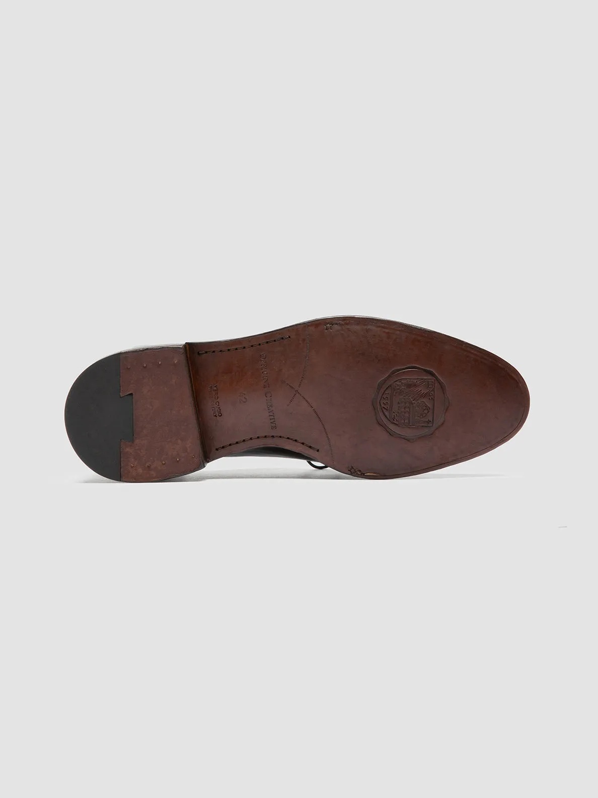 SIGNATURE 001 - Derby in Pelle Marrone