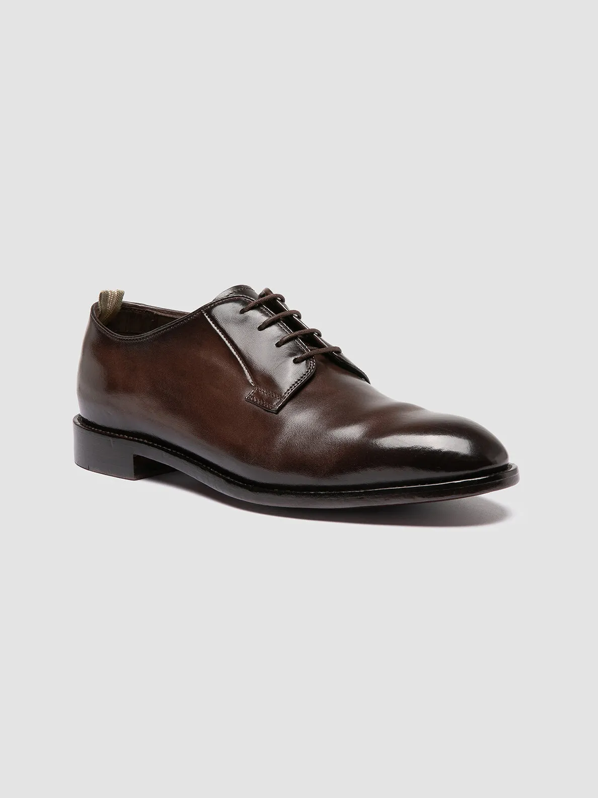 SIGNATURE 001 - Derby in Pelle Marrone