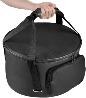 SIRUITON Dutch Oven Bag,Suit for 14 Inch Dutch Oven, Carry Bag with Extra Inner Crossed Straps & Pockets