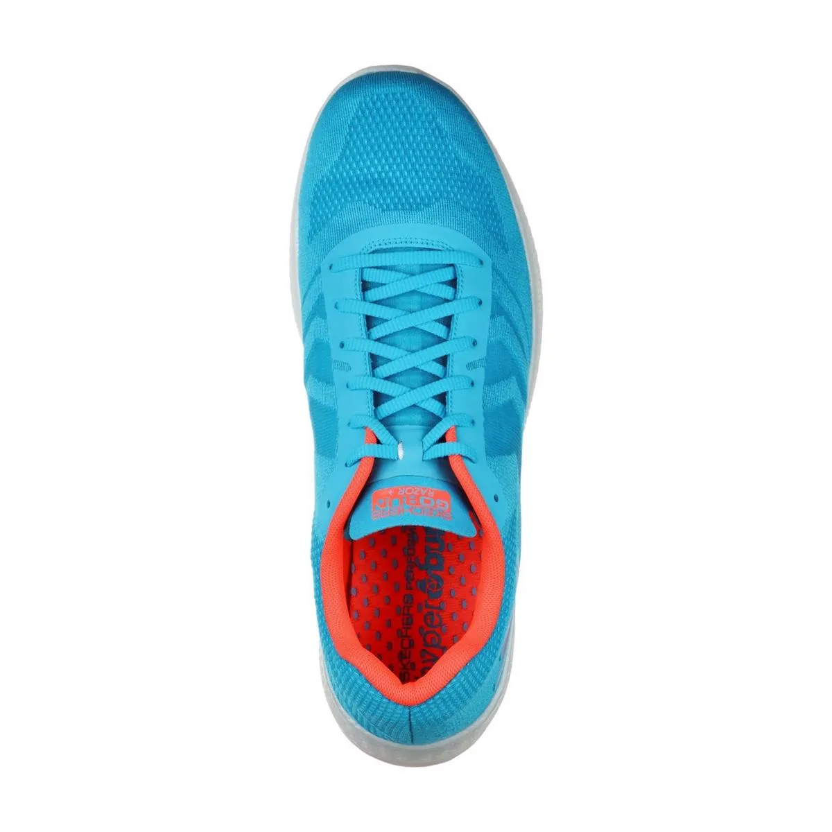 Skechers Performance Go Run Razor   Razor   Sports Shoes Blue/Coral