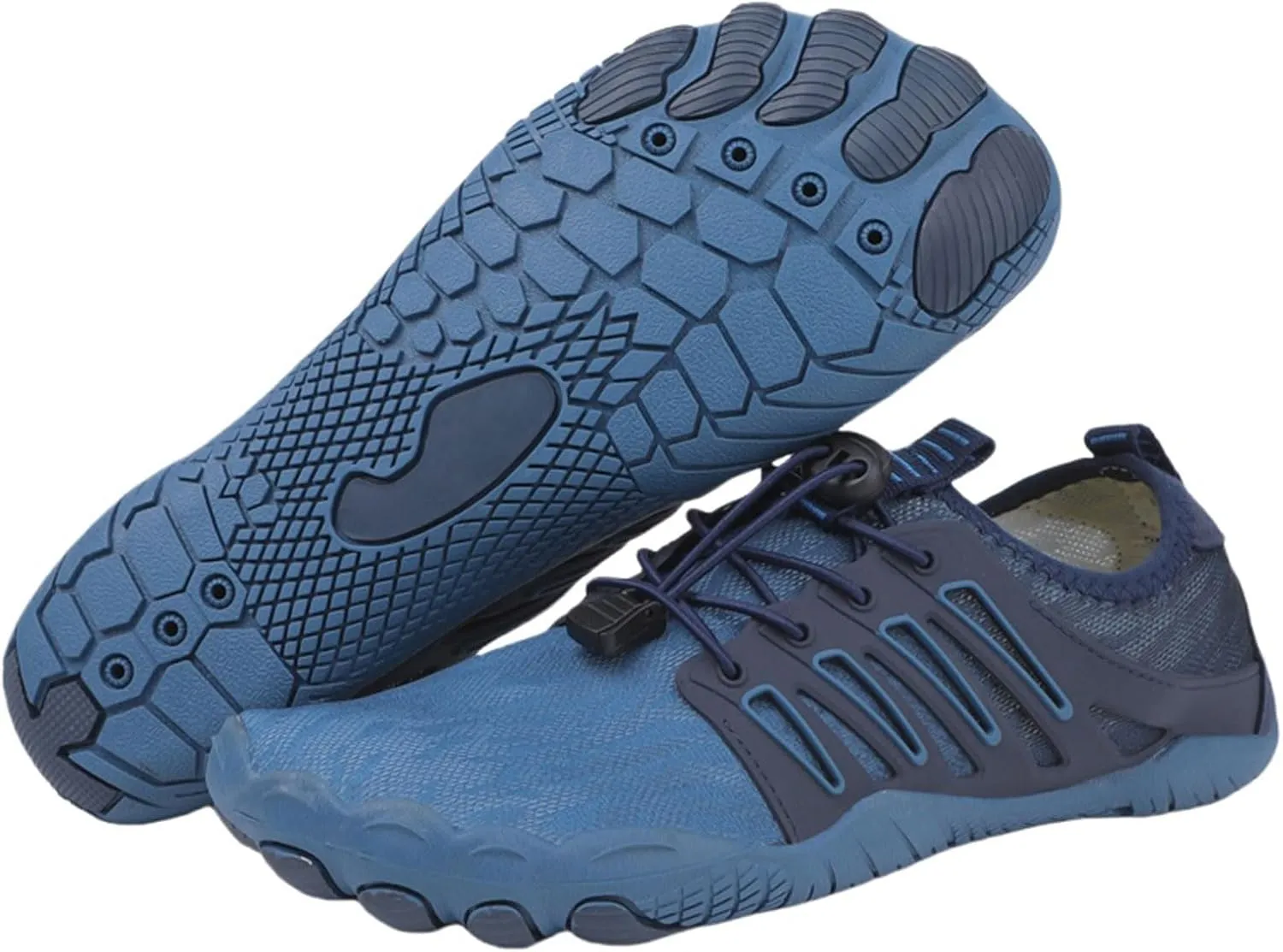 Smoneyful Hike Barefoot Shoes for Women Men, Breathable, Non-Slip Athletic Footwear, Wide Toe Water Shoes, Grounding Shoes and Grounding Barefoot Shoes for Barefoot Womens