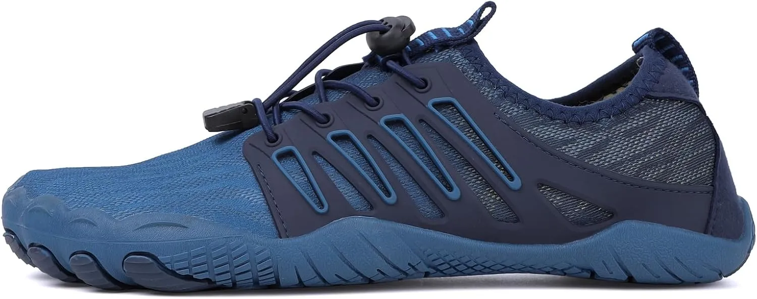 Smoneyful Hike Barefoot Shoes for Women Men, Breathable, Non-Slip Athletic Footwear, Wide Toe Water Shoes, Grounding Shoes and Grounding Barefoot Shoes for Barefoot Womens
