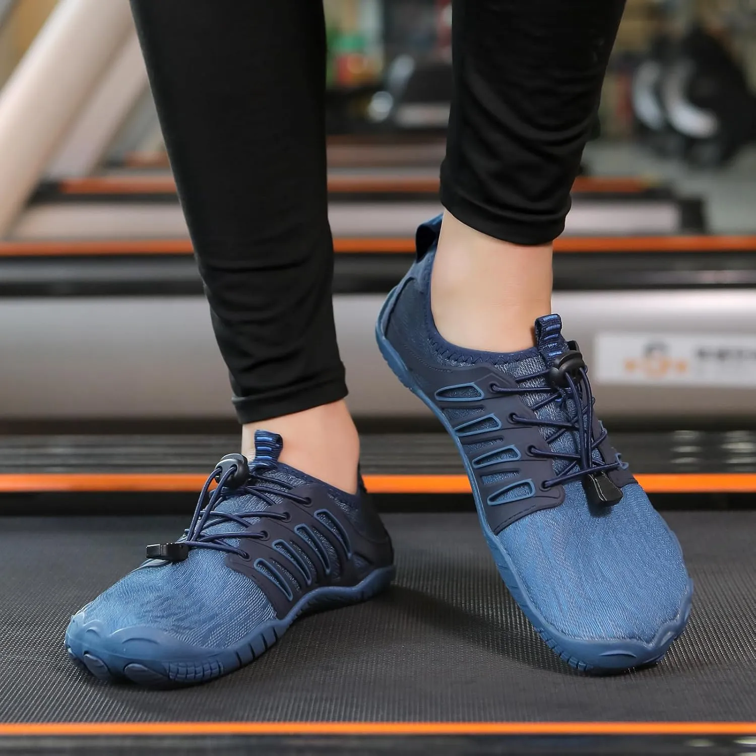 Smoneyful Hike Barefoot Shoes for Women Men, Breathable, Non-Slip Athletic Footwear, Wide Toe Water Shoes, Grounding Shoes and Grounding Barefoot Shoes for Barefoot Womens