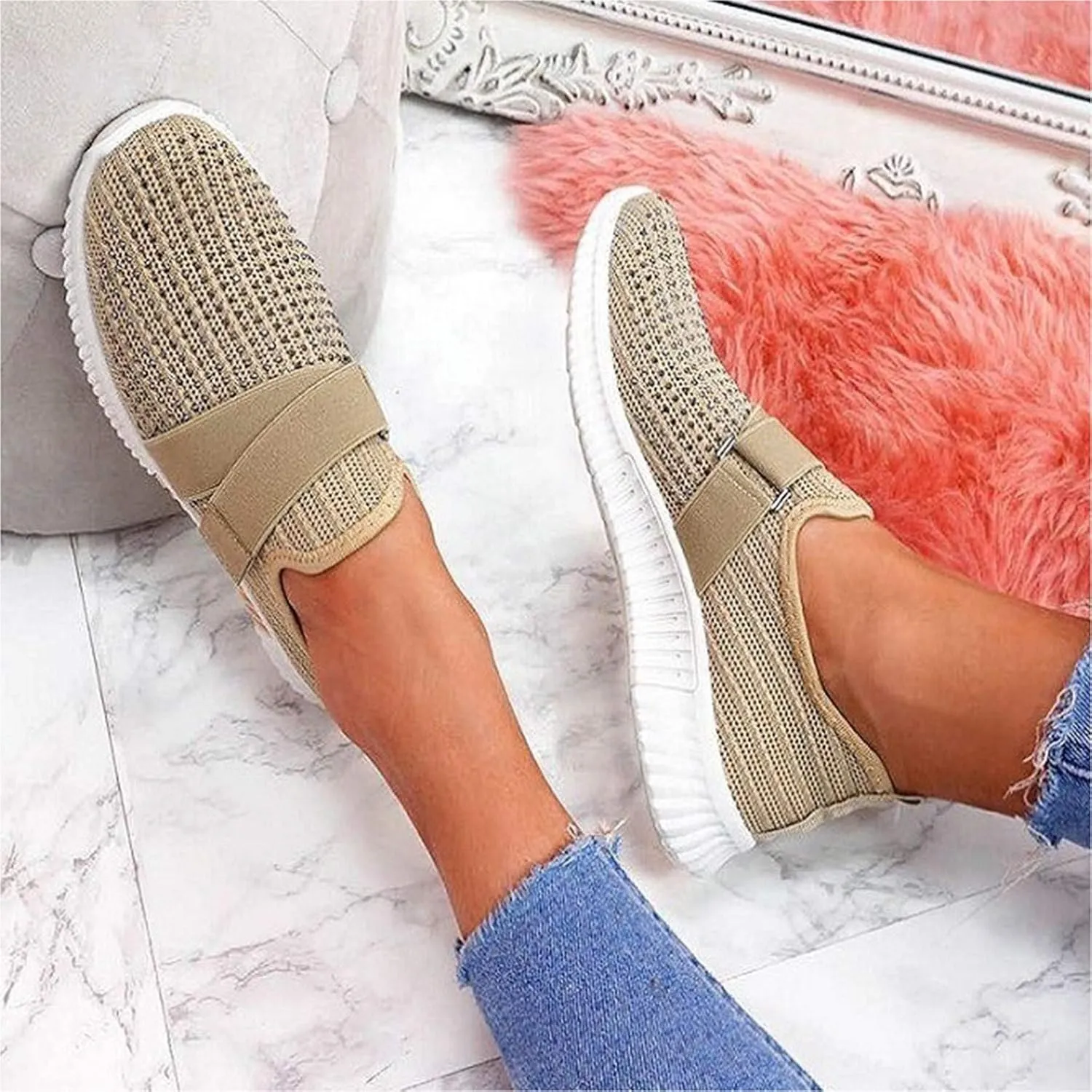 Sneakers for Women Walking Shoes Non Slip Lightweight Mens Running Shoes Walking Ladies Shoes Casual Women Shoes Sneakers Tennis Shoe Cross Trainer Shoe