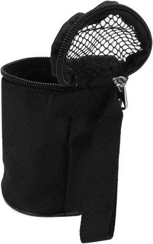 Speaker Travel Case Durable Portable Wireless Speaker Storage Bag with Soft Hexagonal Mesh Cover for Wireless Speaker Protective Holder Column Box for Outdoor Travel Carrying